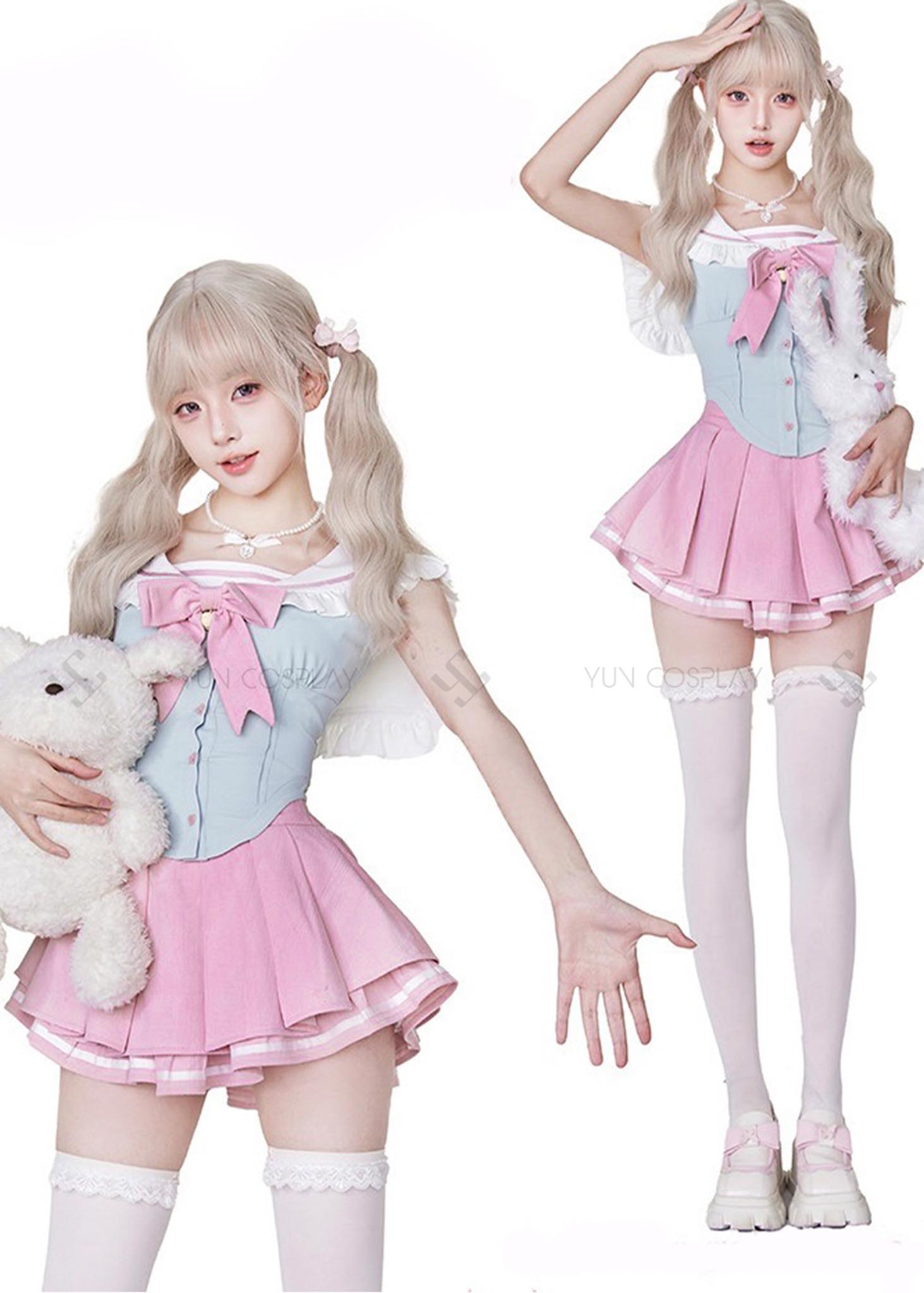 Đồng Phục JK: Phong Cách Nữ Sinh Sành Điệu Được Thế Hệ Gen Z, Gen Y Yêu Thích 9 Dong-phuc-nu-sinh-nhat-cottagecore-3