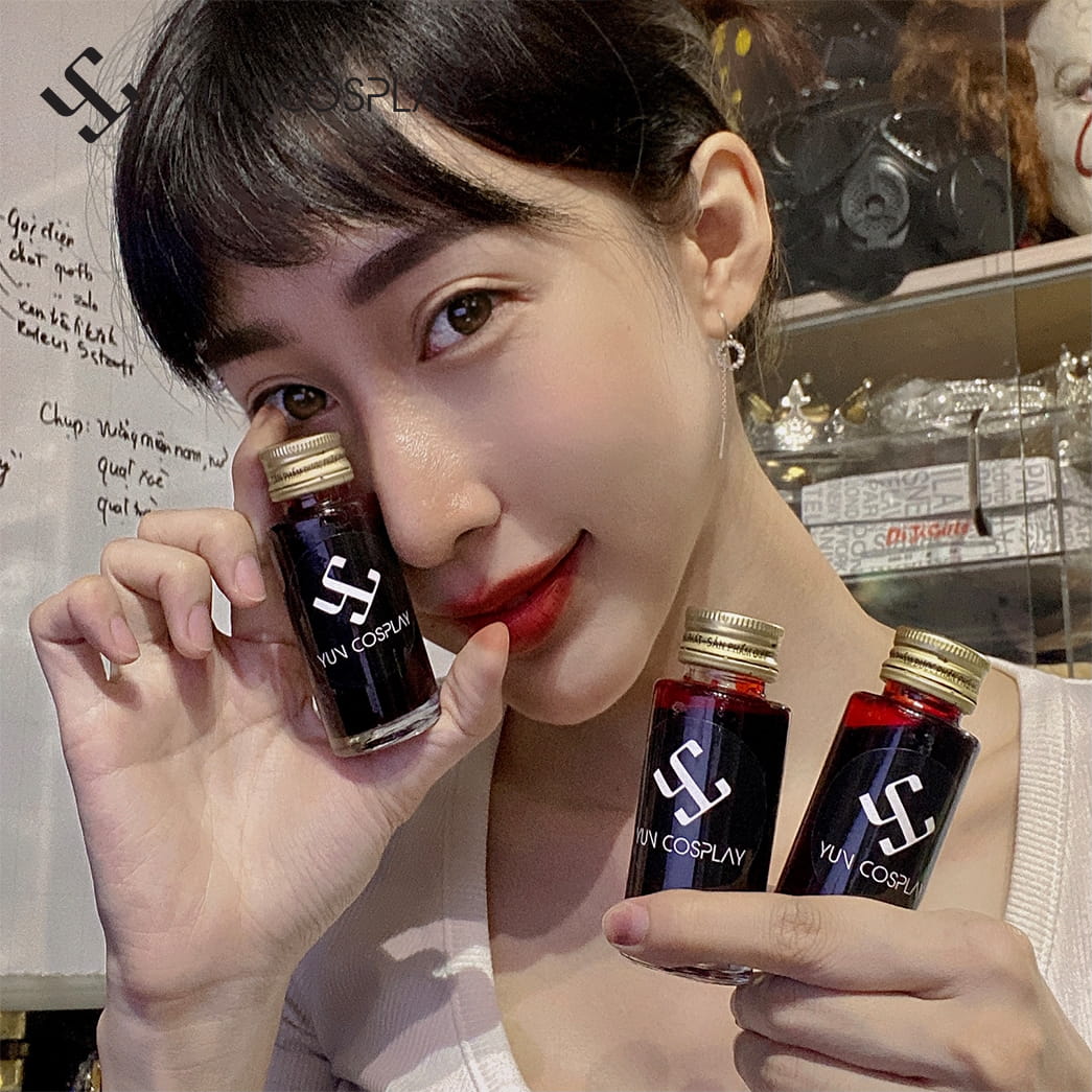 Những bộ đồ hóa trang Halloween có thể tự làm tại nhà 10 Fake-blood-Mau-gia-vet-thuong-Hoa-trang-halloween-2