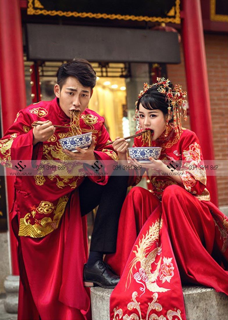 Áo cưới cổ trang Trung Quốc (thanh lý 2tr)
