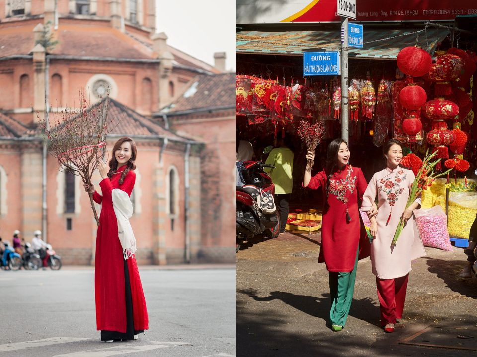 Cách Tạo Dáng Chụp Ảnh Áo Dài Vào Ngày Tết 7 cach-tao-dang-tu-the-hien-dai-voi-ao-dai-ngay-tet-yun-cosplay