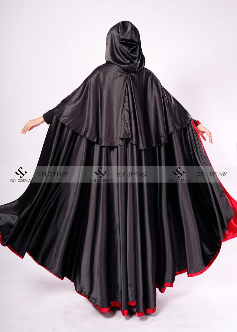 Cho thuê áo choàng đen hóa trang trùm kín người 12 cho-thue-ao-choang-den-co-mu-yun-cosplay
