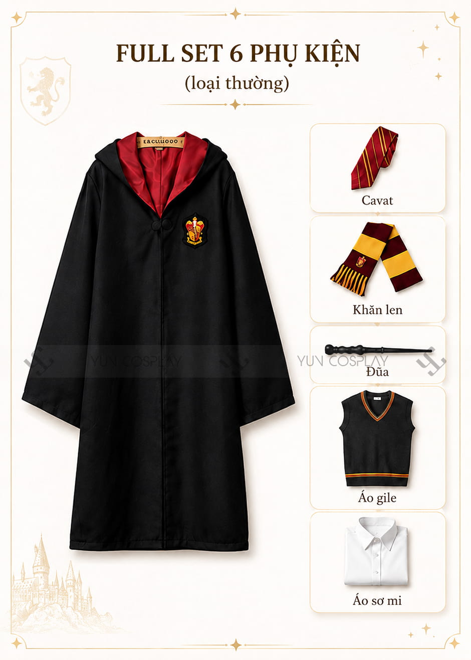 Đồng phục nhà Gryffindor (loại thường)