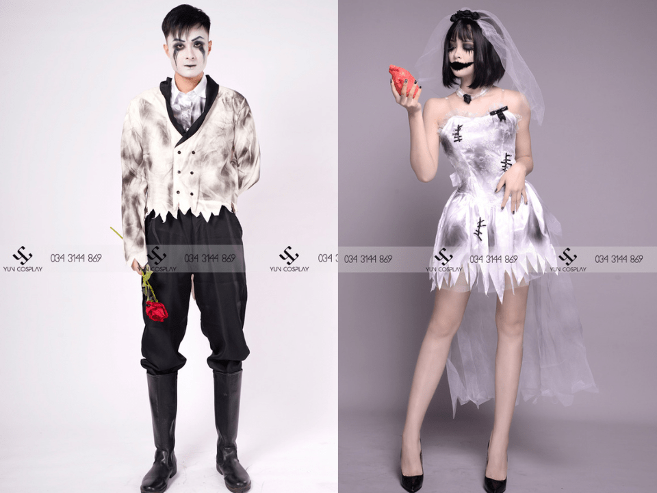 Hoá trang Halloween theo cặp đôi ấn tượng nhất 2025 9 cosplay-co-dau-ma-chu-re-ma-khong-the-thieu-mua-le-hoi-halloween-yun-cosplay