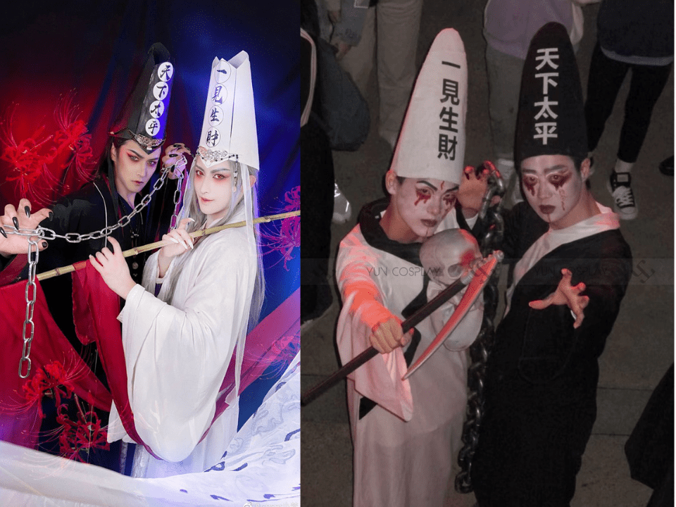 Hoá trang Halloween theo cặp đôi ấn tượng nhất 2025 6 cosplay-hac-bach-vo-thuong-sinh-tu-doi-nghich-yun-cosplay