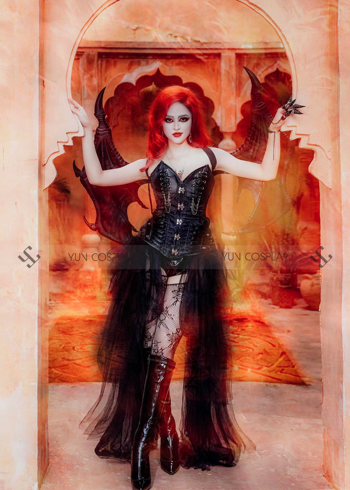 4 CONCEPT HALLOWEEN HOT NHẤT MỌI THỜI ĐẠI 16 cosplay-halloween-nu-quy-succubus-3