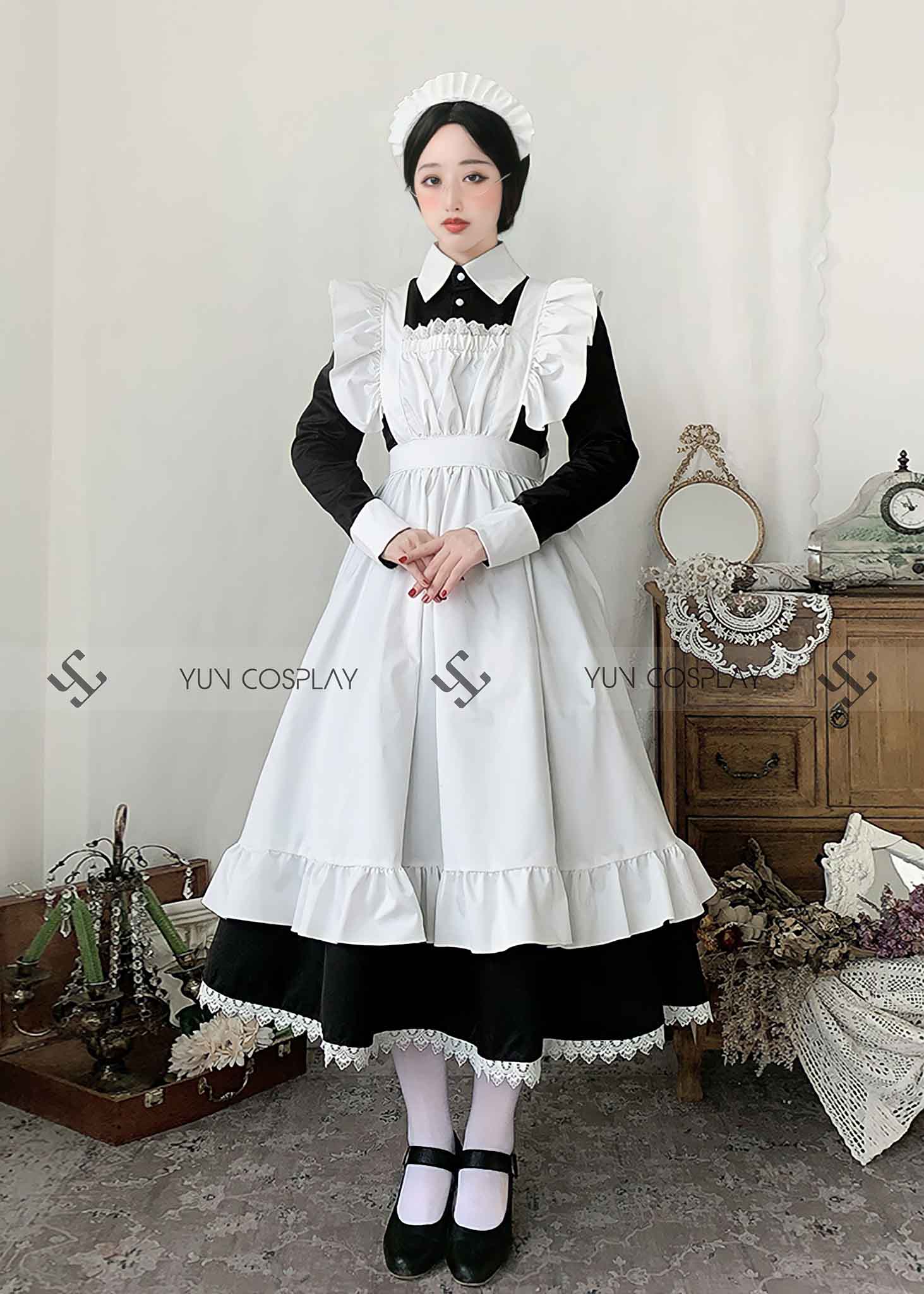 Maid dài – Hầu gái Châu âu dài tay
