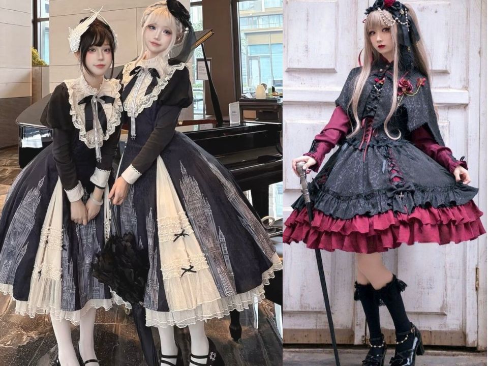 Phong cách Gothic Lolita vẻ đẹp u tối pha nét đáng yêu 7 dac-diem-noi-bat-cua-phong-cach-gothic-lolita-yun-cosplay