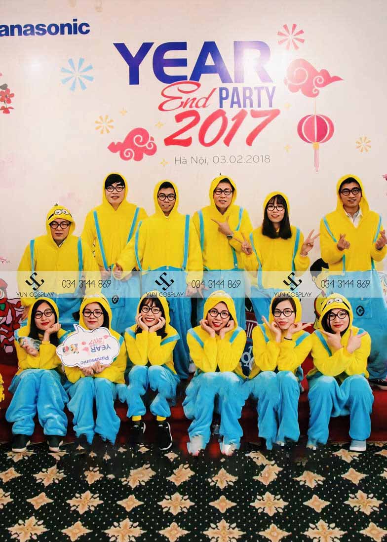 Hoá trang những buổi tiệc sinh nhật bằng trang phục thú bông đáng yêu 10 do-ngu-thu-lien-than-minion-yuncos-1