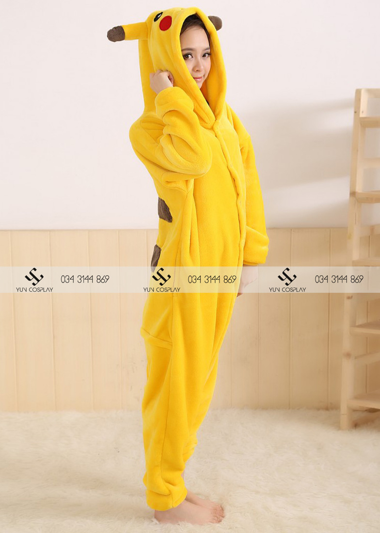 Hoá trang những buổi tiệc sinh nhật bằng trang phục thú bông đáng yêu 8 do-ngu-thu-lien-than-pikachu-yuncos-2