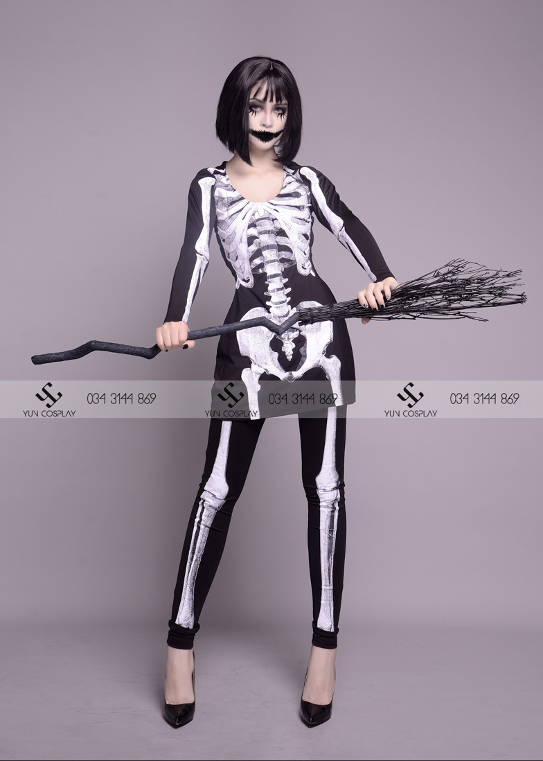 Sexy bone dài tay