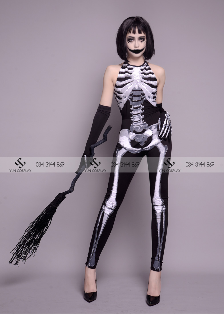 Sexy bone jumpsuit