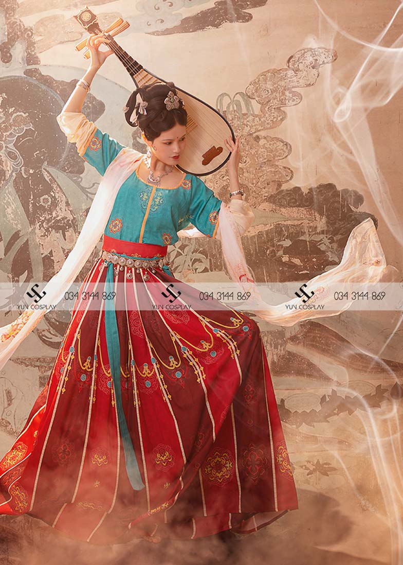 6 bộ trang phục cổ trang nữ Trung Quốc siêu đẹp như trong phim 8 han-phuc-co-trang-trung-quoc-yuncos-56