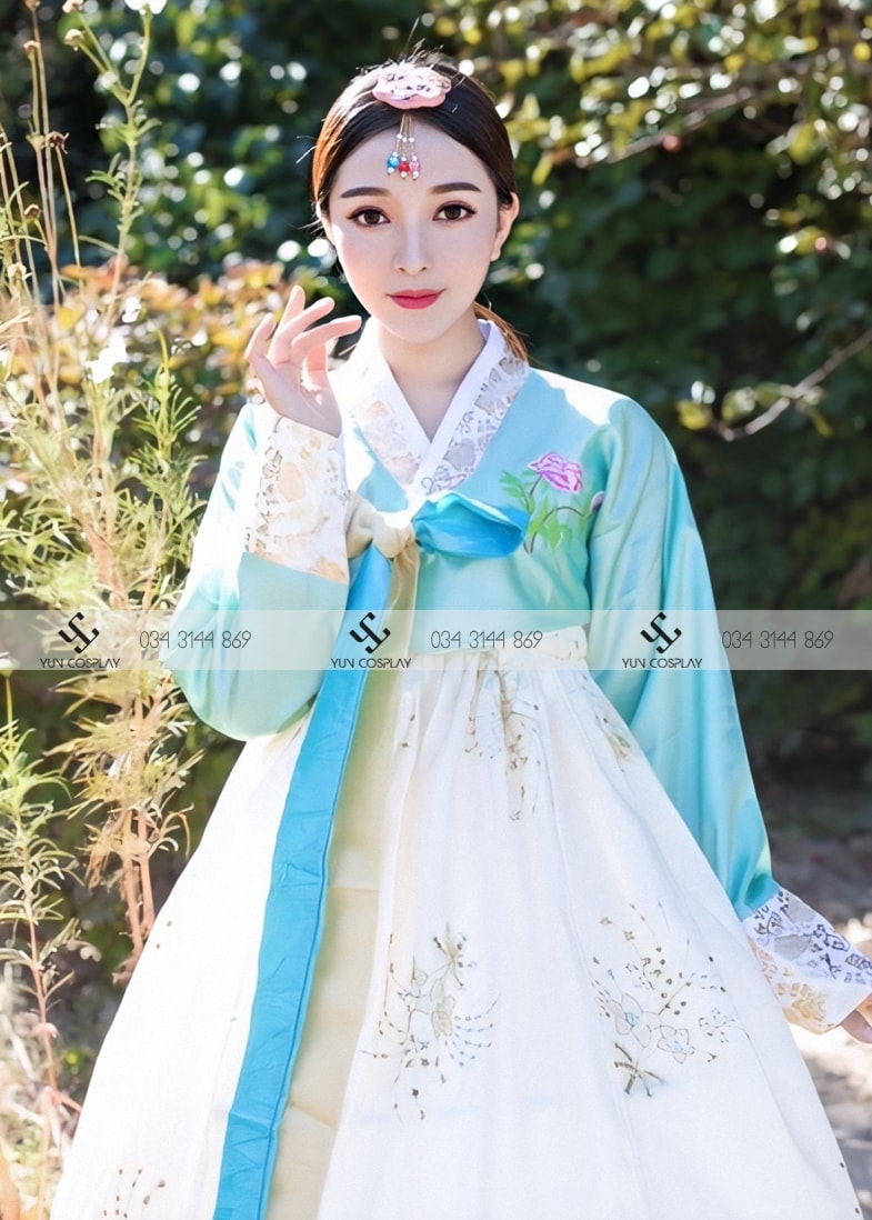 List trang phục Hanbok truyền thống đẹp chuẩn Hàn Quốc tại Hà Nội 8 hanbok-han-quoc-yuncos-16-min