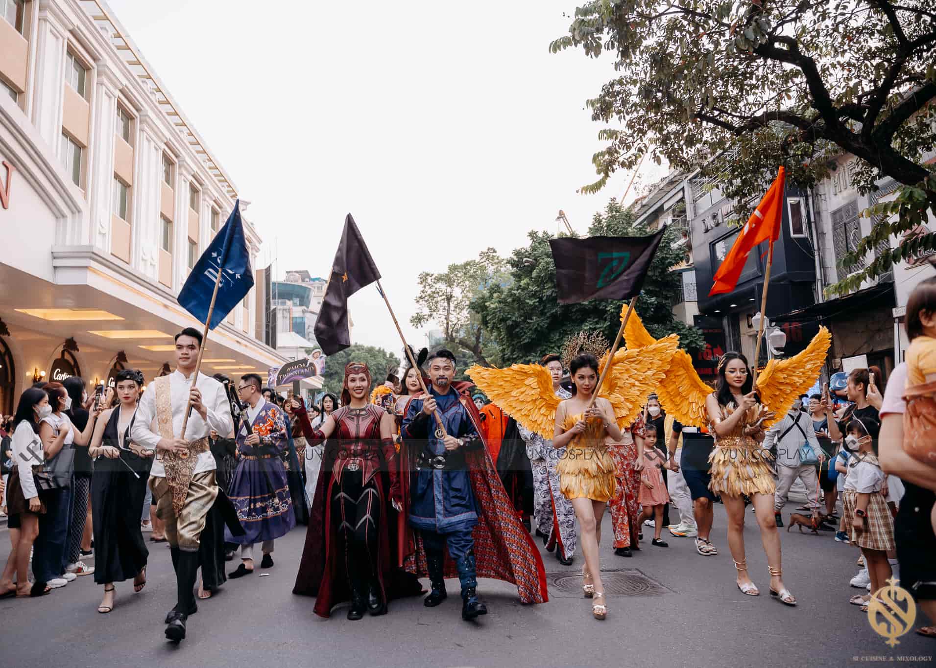 NHỮNG VIỆC KHÔNG THỂ BỎ LỠ TRONG MÙA HALLOWEEN 10 hoa-trang-halloween-theo-nhom-3