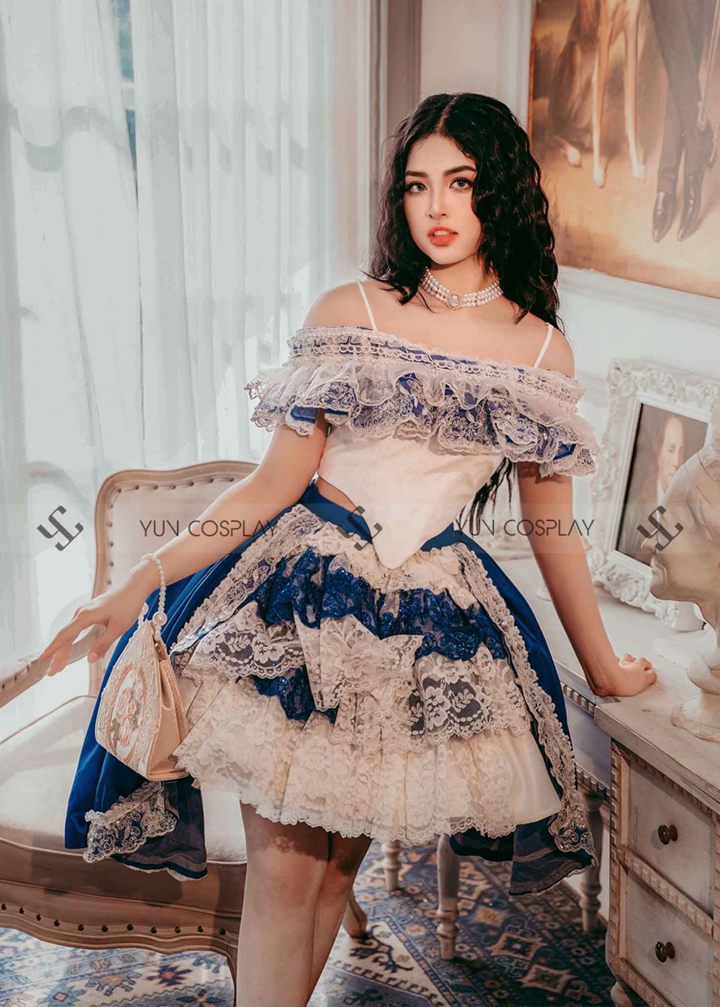 BST mẫu váy công chúa Châu Âu, váy lolita tự thiết kế mới nhất 2023 10 hoa-trang-thien-kim-tieu-thu-chau-au-yun-cosplay