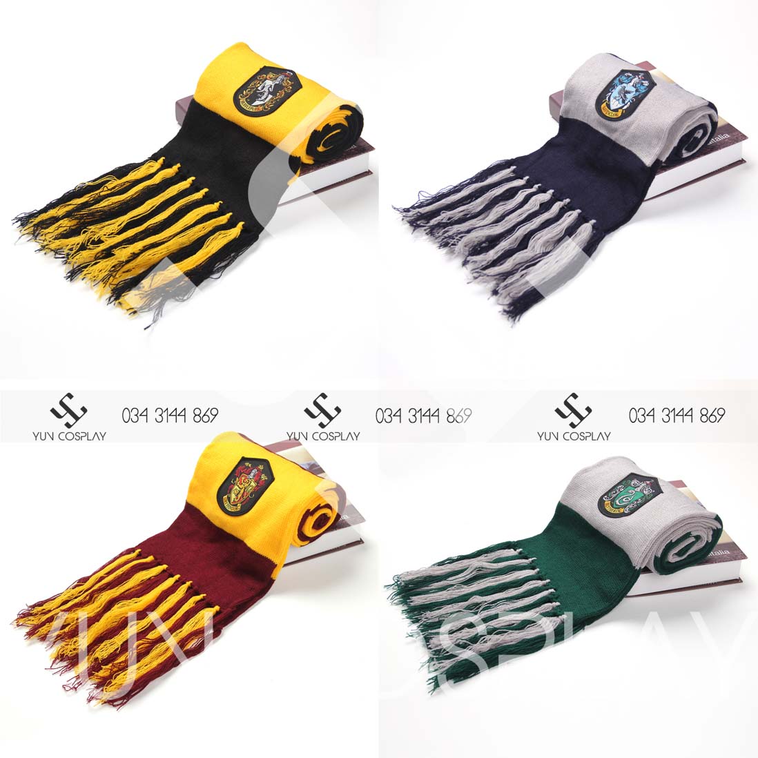 Bán Đồ Hóa Trang Đồng Phục Các Nhà Trong Harry Potter Giá Rẻ 18 khan-choang-len-harry-potter-yuncos-12