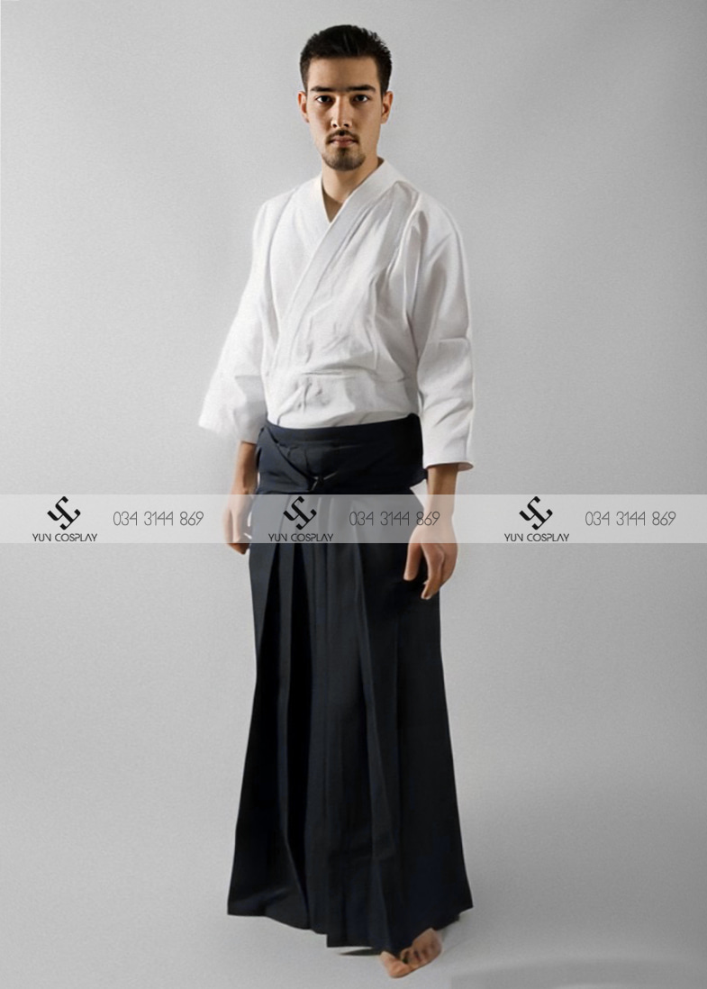 [ Dogi] Hakama (trắng)