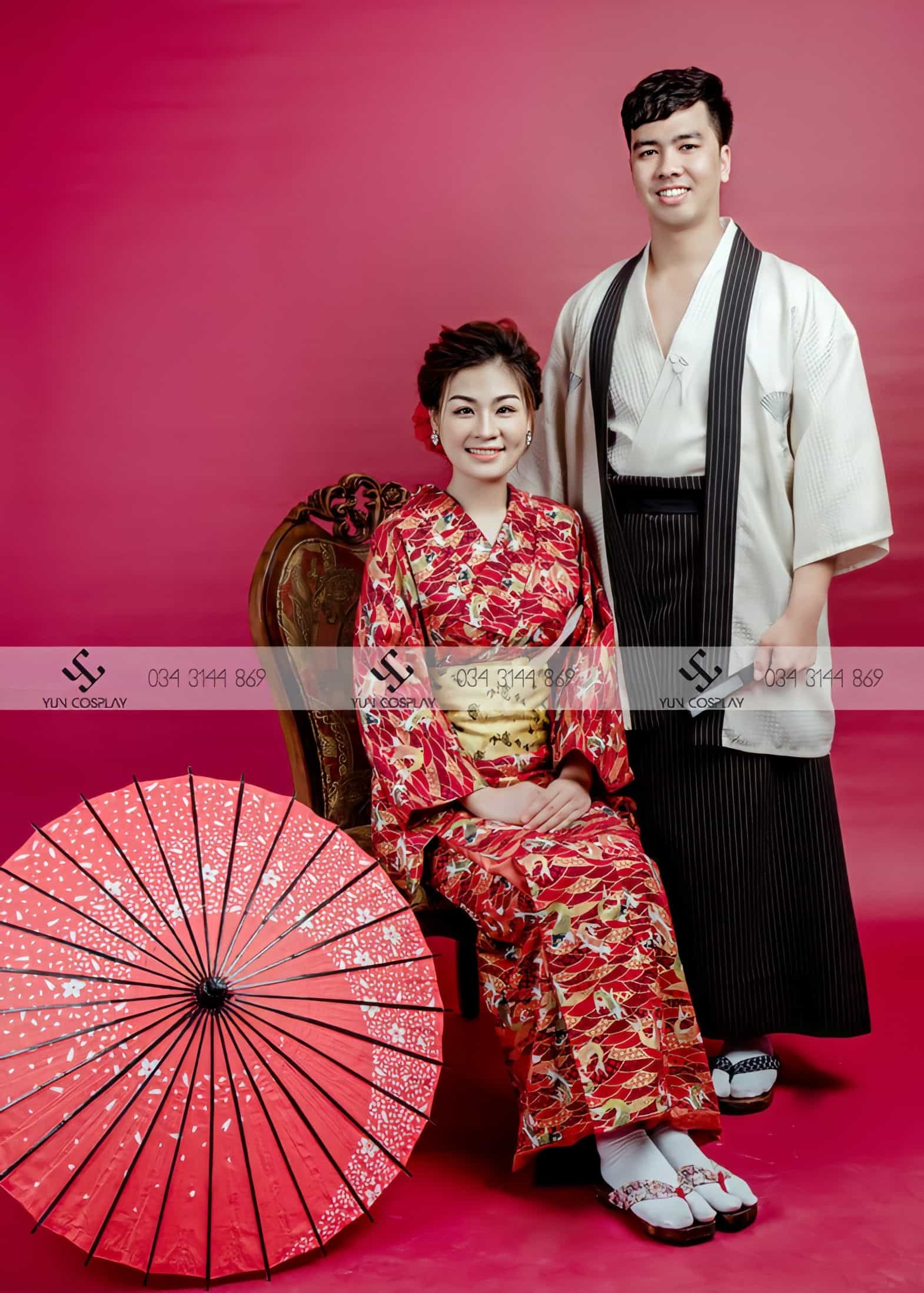 Ảnh cưới kimono nhật