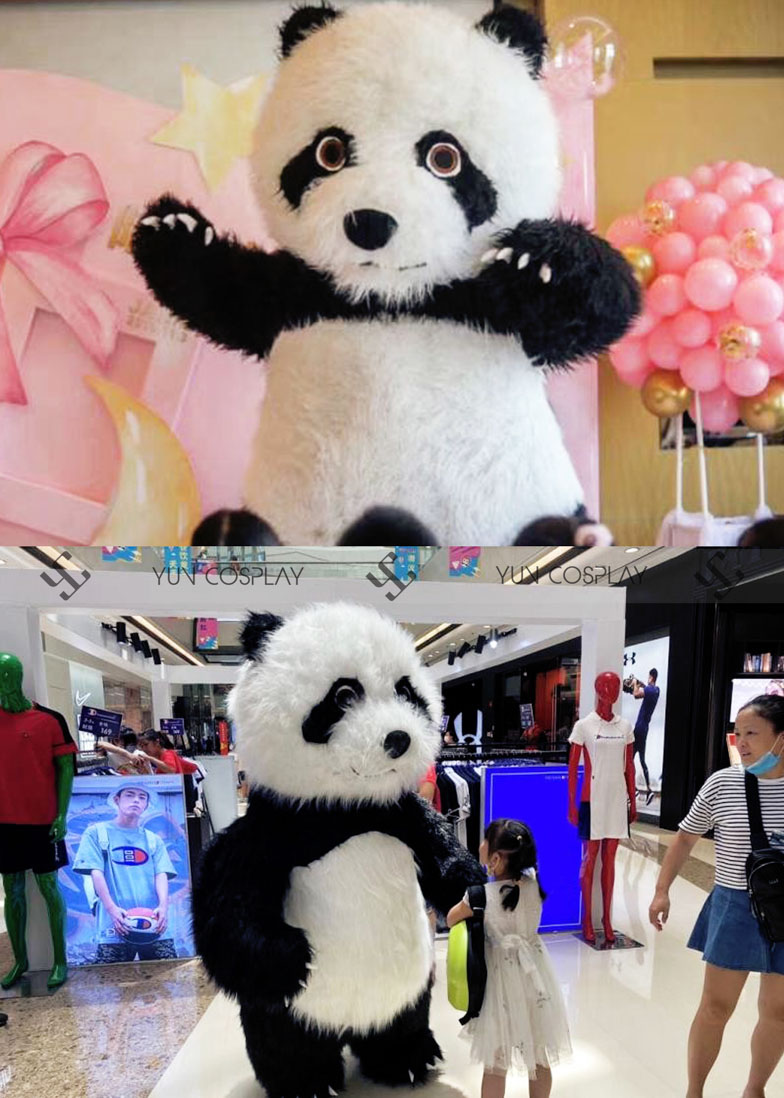 Dịch vụ cho thuê mascot và người mặc Mascot tại Hà Nội 6 mascot-gau-truc-bom-hoi-6