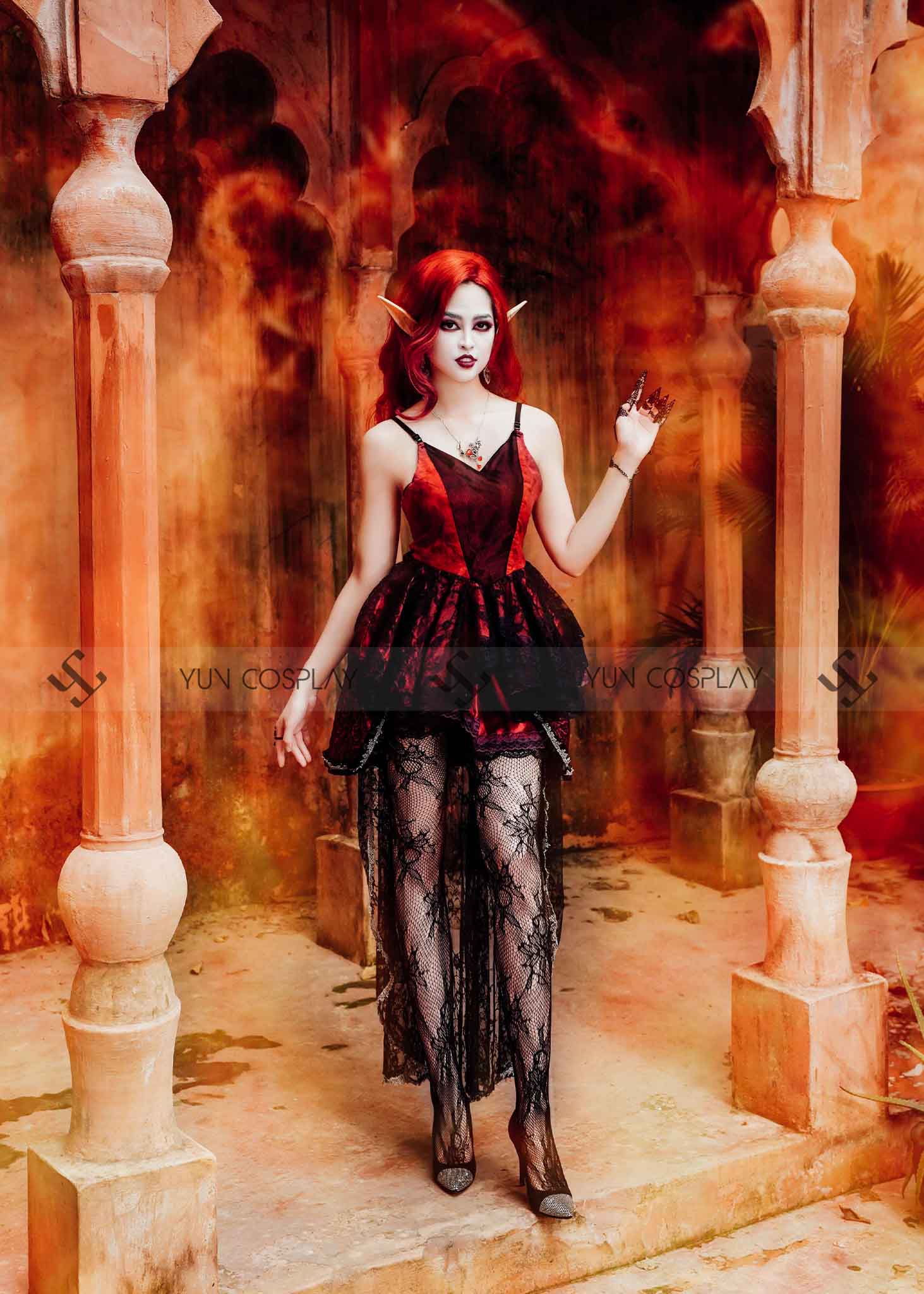 Lễ hội hóa trang Halloween bạn muốn trở thành nhân vật nào? 15 nu-ma-ca-rong-hoa-trang-halloween-yun-cosplay-2022-4