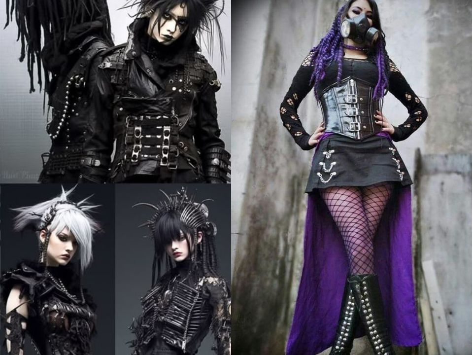10 Phong Cách Gothic Trong Thời Trang Từ Cổ Điển Đến Hiện Đại 15 phong-cach-Cyber-Gothic-mang-dam-chat-tuong-lai-yun-cosplay