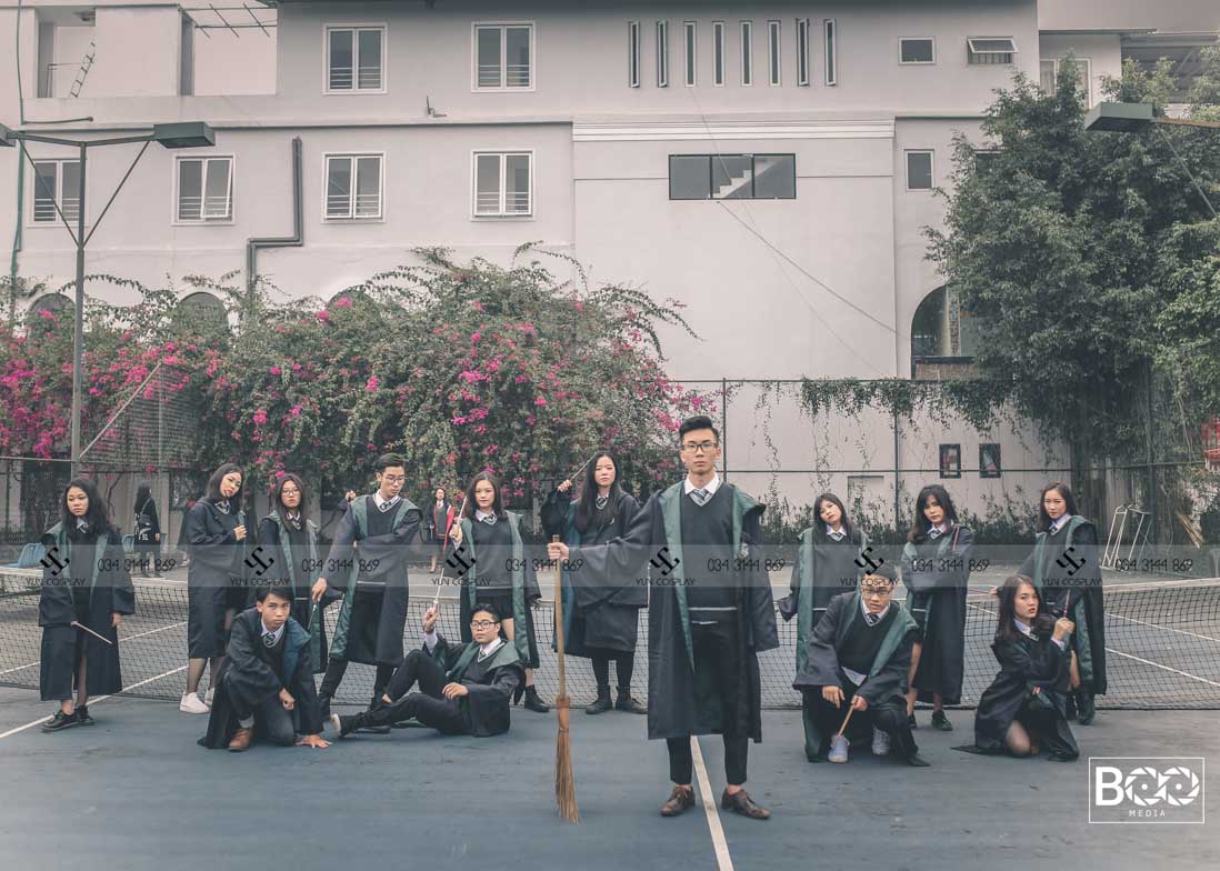 Cho thuê trang phục cosplay chụp kỉ yếu, ảnh nhóm giá rẻ tại Hà Nội 11 phu-kien-trang-phuc-harry-potter-2