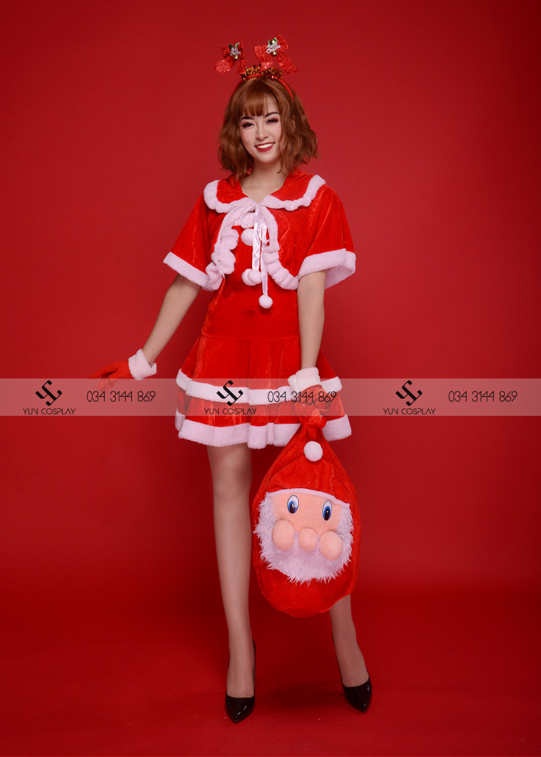 Váy noel 2 tầng – N01