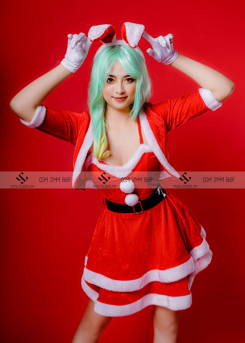 Gợi ý những bộ đồ hóa trang noel đón giáng sinh tại văn phòng 20 thue-vay-noel-yun-cosplay-15