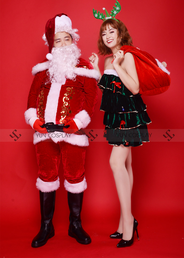 Places to rental Christmas costumes for foreigners in Hanoi 11 trang-phuc-giang-sinh-ong-gia-noel-yun-cosplay-5