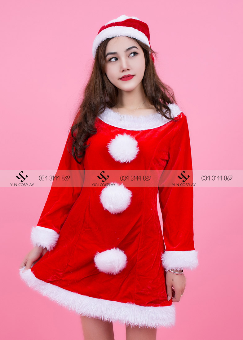 Váy noel ba bông – N19 (thanh lý 150k)
