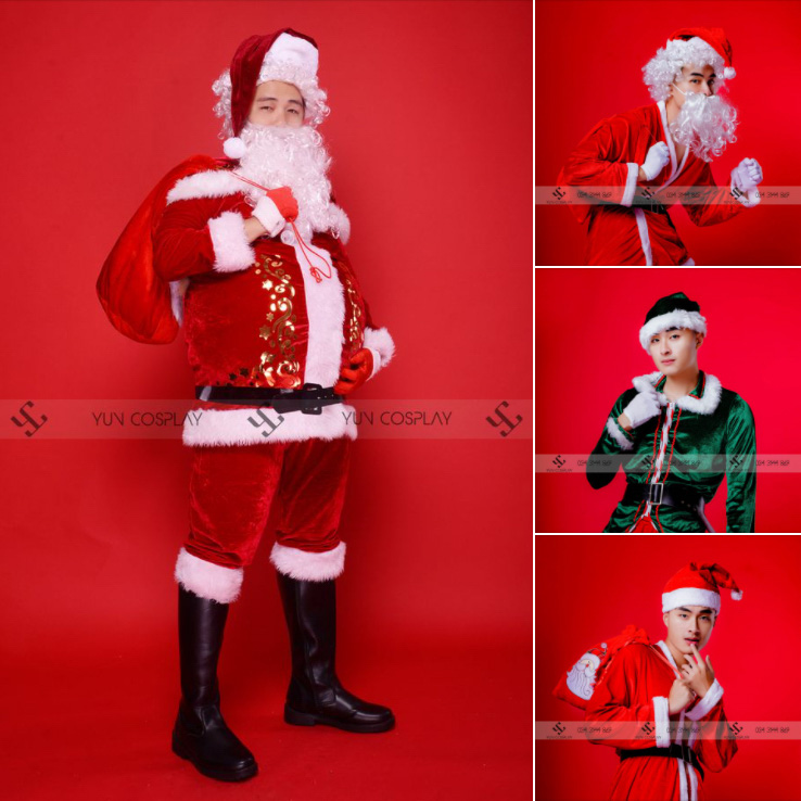 Địa chỉ thuê và mua trang phục noel nam nữ đẹp tại Hà Nội 12 trang-phuc-ong-gia-noel-yun-cosplay-4