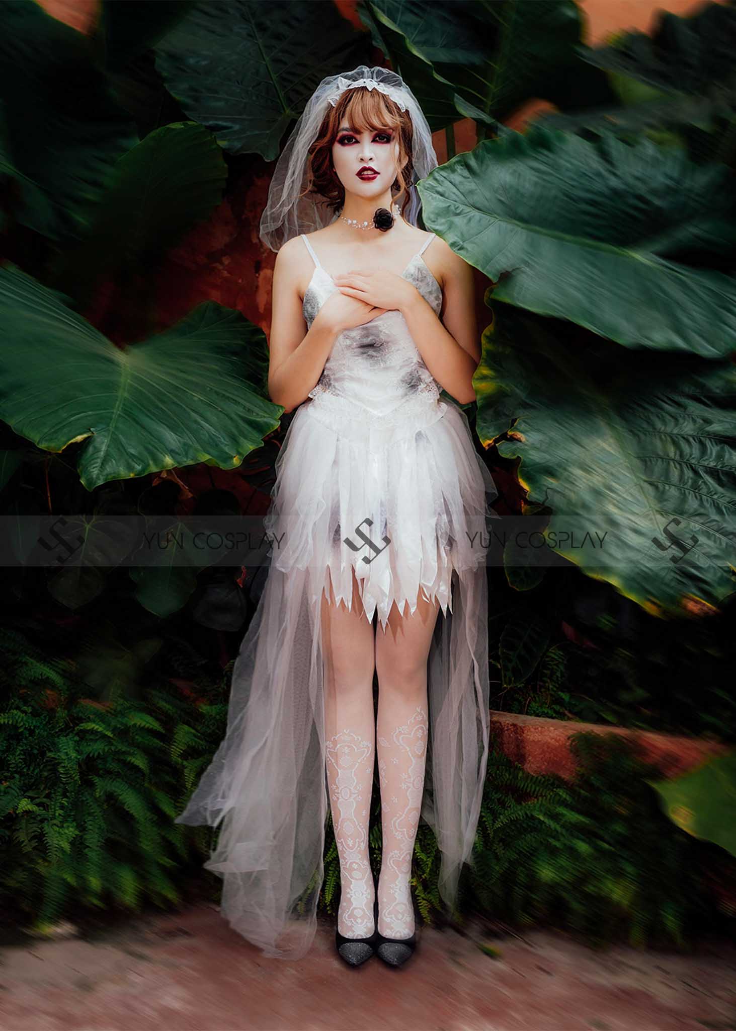 Halloween 2023 : Top 10 trang phục cosplay kinh dị cho đêm 31/10 18 vay-co-dau-ma-halloween-yun-cosplay