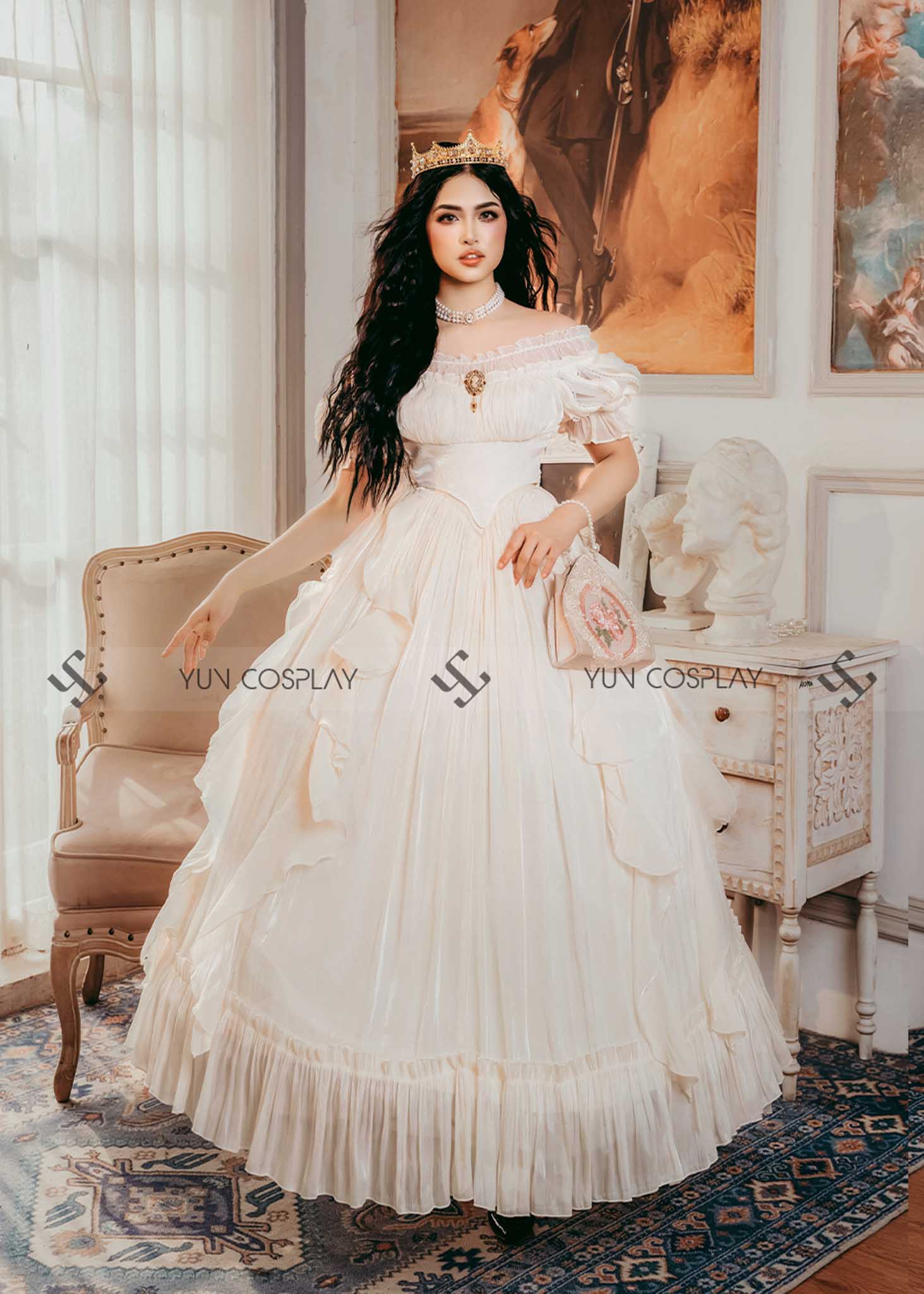 Bán và cho thuê trang phục biểu diễn lễ hội 30/4 - 1/5 13 vay-lolita-cong-chua-yun-cosplay-2