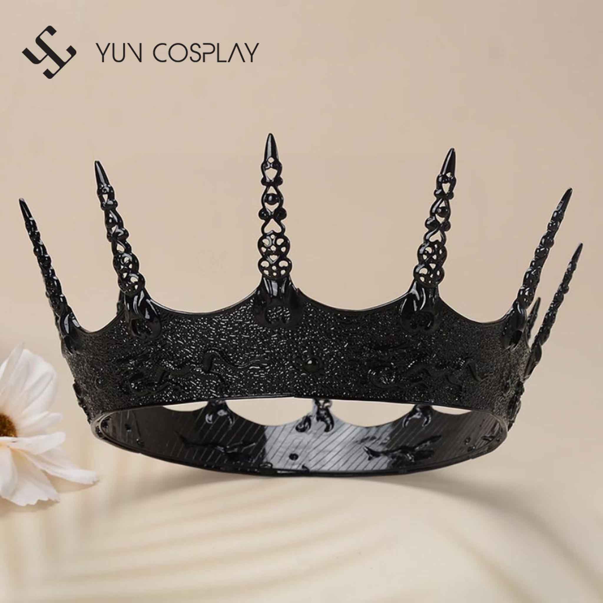 Vương miện tộc tiên màu đen