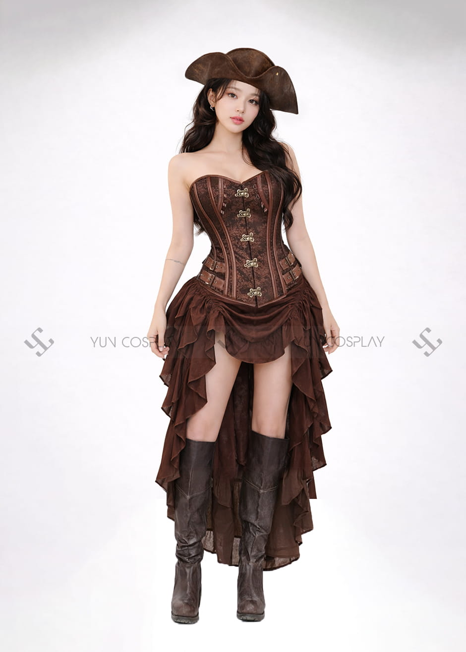 Nữ cướp biển (corset cúp ngực)