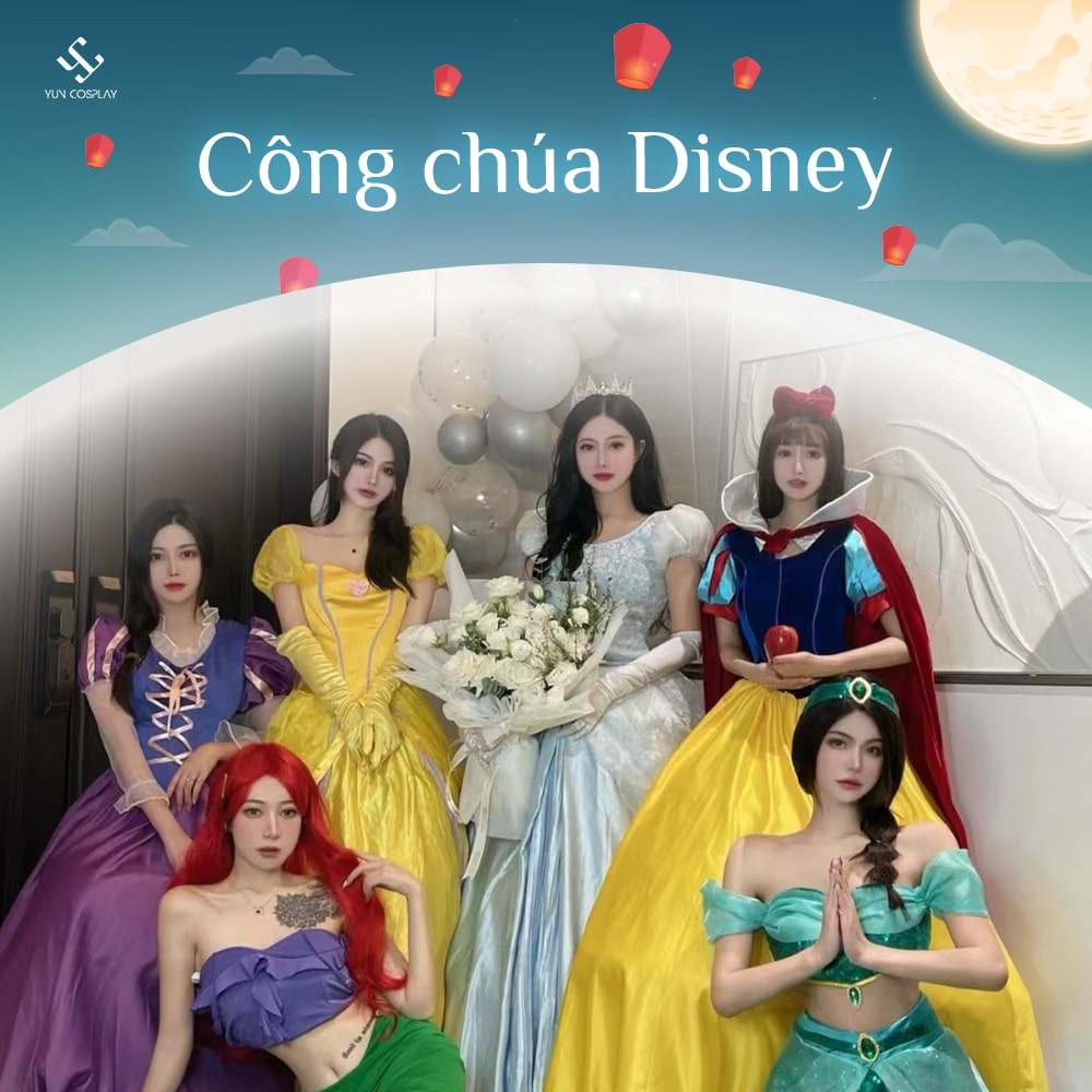 Đồ biểu diễn Trung thu tại Yun Cosplay có gì mới? 13 do-cosplay-cong-chua-co-tich-yuncos
