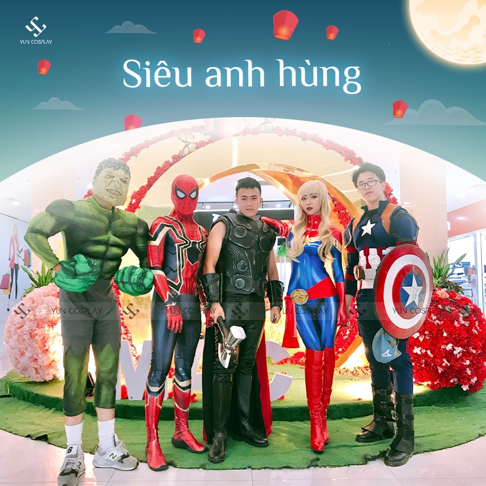 Đồ biểu diễn Trung thu tại Yun Cosplay có gì mới? 17 do-cosplay-sieu-anh-hung-yuncos