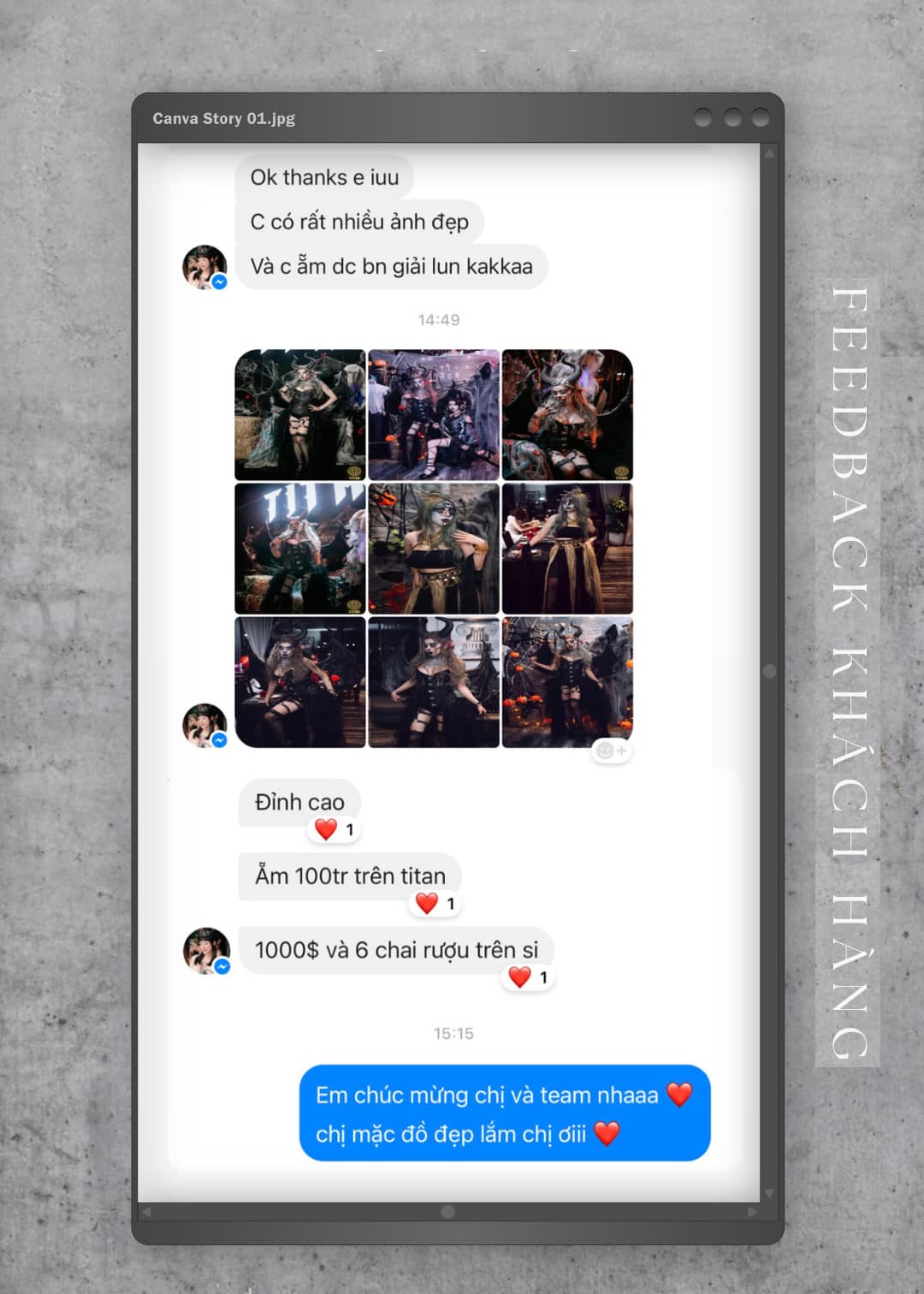 Cửa hàng cho thuê đồ cosplay uy tín tại Hà Nội 11 feedback-khach-2-min
